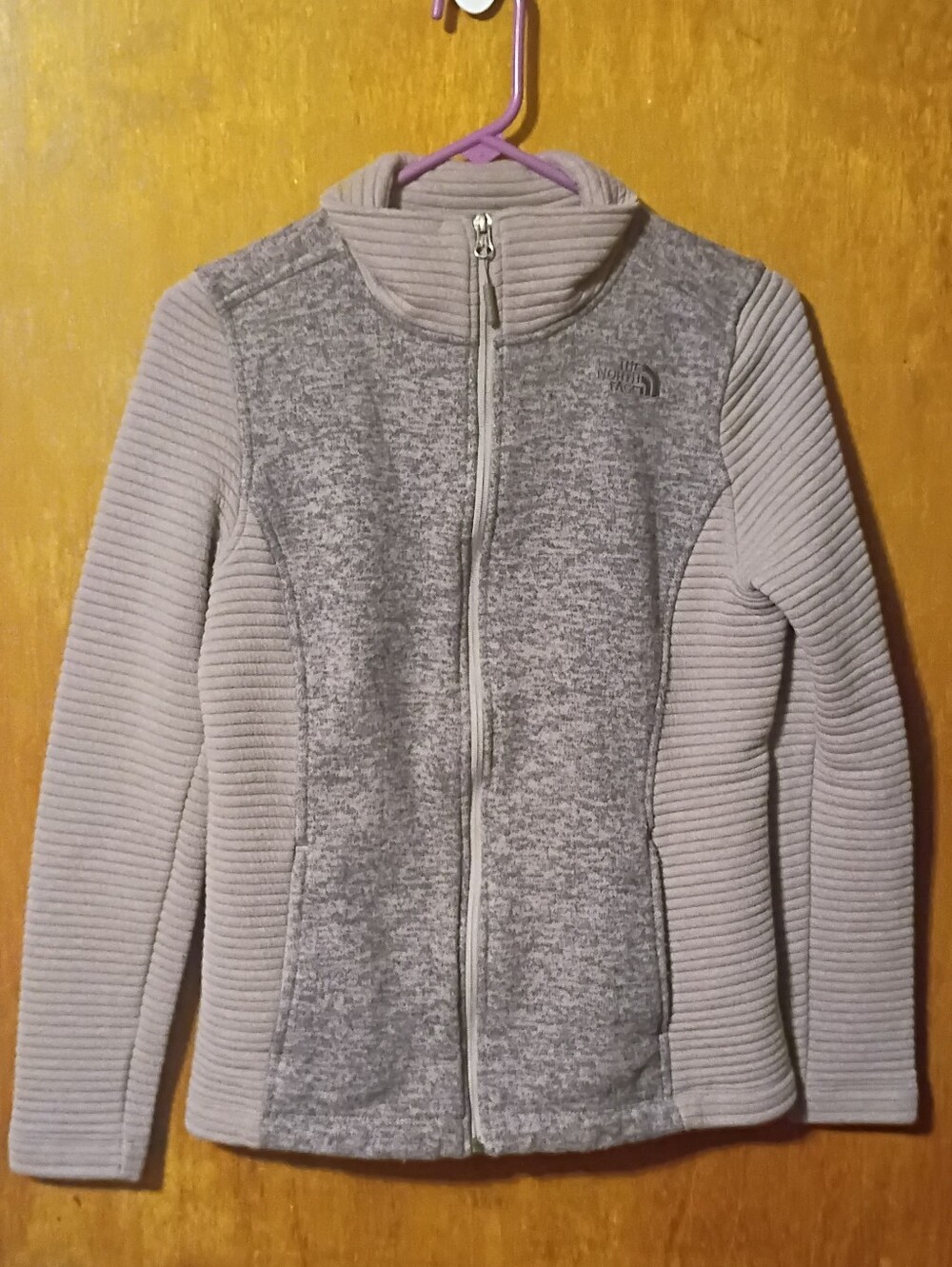 The North Face Women's Gray Full-Zip Fleece Jacket